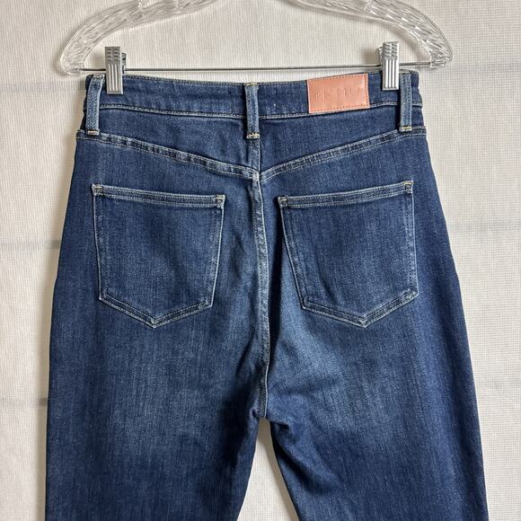 Pistola Women's Size 28 Dark Wash Stretch Denim Dana High Rise Bootcut Jeans - Picture 4 of 11